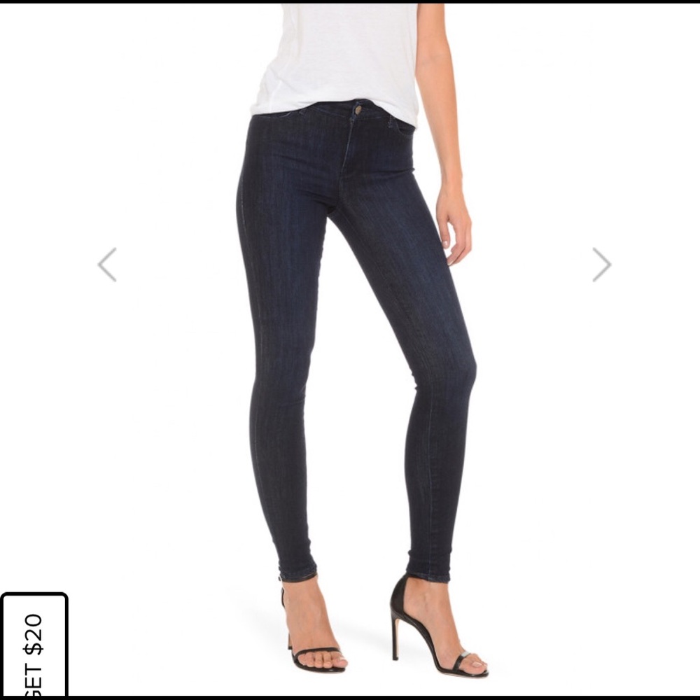 Mott and Bow High-rise Skinny Jeans